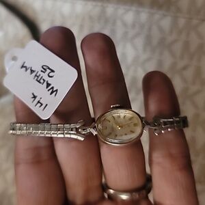 Vintage 14K Gold Waltham Women's Watch